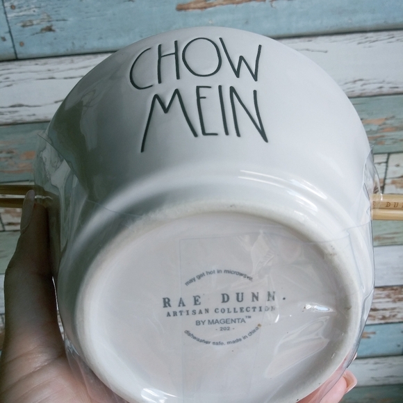 NWT Rae Dunn Chow Mein Bowl - Picture 3 of 4